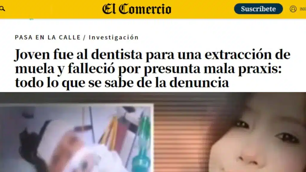 Muerte extraccion dental absceso diente especialistas en periodoncia odontología Clínica de Encías
