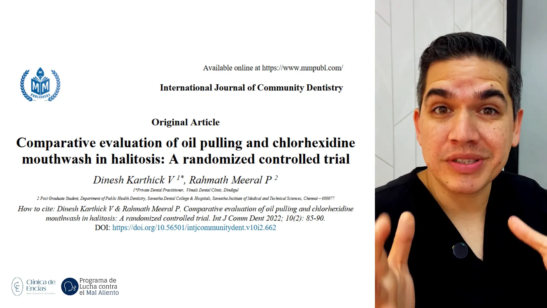 Enjuague bucal de clorhexidina
